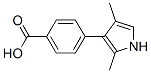 Benzoic acid, 4-(2,4-dimethyl-1h-pyrrol-3-yl)-(9ci) Structure,775322-43-5Structure