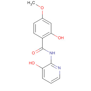 (9ci)-2-羥基-n-(3-羥基-2-吡啶)-4-甲氧基-苯甲酰胺結構式_783370-97-8結構式