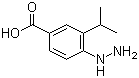 Benzoic acid, 4-hydrazino-3-(1-methylethyl)-(9ci) Structure,784119-02-4Structure