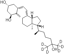 骨化三醇 D6結(jié)構(gòu)式_78782-99-7結(jié)構(gòu)式