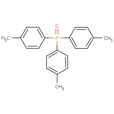 三(4-甲基苯基)氧化膦結(jié)構(gòu)式_797-70-6結(jié)構(gòu)式