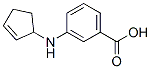 Benzoic acid, 3-(2-cyclopenten-1-ylamino)-(9ci) Structure,80231-21-6Structure