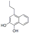 (9ci)-4-丙基-1,2-萘二醇結構式_80280-92-8結構式