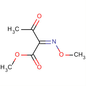 (Z)-2-(甲氧基亞氨基)-3-氧代丁酸甲酯結構式_80350-55-6結構式