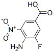 Benzoic acid, 4-amino-3-fluoro-5-nitro-(9ci) Structure,803700-08-5Structure