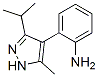 (9ci)-2-[5-甲基-3-(1-甲基乙基)-1H-吡唑-4-基]-苯胺結(jié)構(gòu)式_806611-55-2結(jié)構(gòu)式