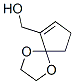 2-Hydroxymethyl-2-cyclopentenoneethyleneketal Structure,80963-19-5Structure