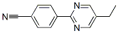 Benzonitrile, 4-(5-ethyl-2-pyrimidinyl)-(9ci) Structure,81033-45-6Structure