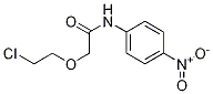 2-(2-氯乙氧基)-n-(4-硝基苯基)乙酰胺結(jié)構(gòu)式_811450-82-5結(jié)構(gòu)式