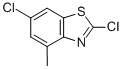 Benzothiazole, 2,6-dichloro-4-methyl-(9ci) Structure,81561-05-9Structure