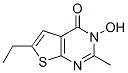 (9CI)-6-乙基-3-羥基-2-甲基-噻吩并[2,3-d]嘧啶-4(3H)-酮結構式_823233-87-0結構式