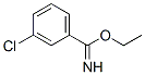 3-氯苯脒酸乙酯結構式_827-64-5結構式