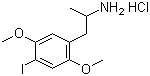 鹽酸 DOI結構式_82830-44-2結構式
