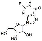 9--D-阿拉伯糖呋喃基-2-氟-1,9-二氫-6H-嘌呤-6-酮結(jié)構(gòu)式_83480-48-2結(jié)構(gòu)式