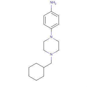 4-(4-(環(huán)己基甲基)哌嗪-1-基)苯胺結構式_835633-76-6結構式