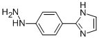 1H-imidazole, 2-(4-hydrazinylphenyl)- Structure,849663-43-0Structure