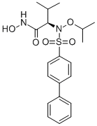 (2R)-2-[([1,1μ-聯(lián)苯]-4-基磺?；?(1-甲基乙氧基)氨基]-N-羥基-3-甲基-丁酰胺,(R)-N-羥基-2-(N-異丙氧基聯(lián)苯-4-基磺酰胺)-3-甲基丁酰胺結(jié)構(gòu)式_849773-64-4結(jié)構(gòu)式
