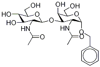 2-(乙酰基氨基)-3-O-[2-(乙?；被?-2-脫氧-β-D-吡喃葡萄糖]-2-脫氧-α-D-半乳糖吡喃糖苷芐酯結(jié)構(gòu)式_85054-29-1結(jié)構(gòu)式