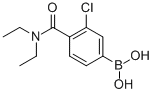 3-氯-4-(N,N-二乙基氨基甲酰)苯硼酸結(jié)構(gòu)式_850589-48-9結(jié)構(gòu)式