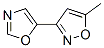 5-甲基-3-(5-噁唑)-異噁唑結構式_850646-74-1結構式