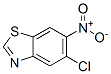 Benzothiazole, 5-chloro-6-nitro-(9ci) Structure,85123-28-0Structure