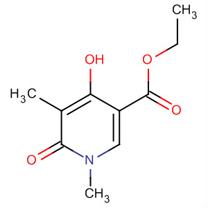 Ethyl 4-hydroxy-1,5-dimethyl-6-oxo-1,6-dihydropyridine-3-carboxylate Structure,853106-90-8Structure