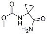Carbamic acid, [1-(aminocarbonyl)cyclopropyl]-, methyl ester (9ci) Structure,85452-46-6Structure