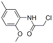 2-氯-N-(2-甲氧基-5-甲基苯基)乙酰胺結構式_85817-61-4結構式