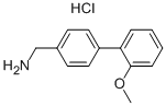 C-(2-甲氧基-聯(lián)苯-4-基)-甲基胺鹽酸鹽結構式_858674-01-8結構式