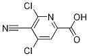 4,6-Dichloro-5-cyanopicolinicacid Structure,861545-83-7Structure