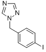1-(4-碘芐基)-1H-1,2,4-噻唑結(jié)構(gòu)式_864068-93-9結(jié)構(gòu)式