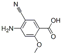 Benzoic acid, 4-amino-5-cyano-2-methoxy-(9ci) Structure,86720-97-0Structure