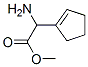 (9ci)-alpha--氨基-1-環(huán)戊烯-1-乙酸甲酯結(jié)構(gòu)式_86774-60-9結(jié)構(gòu)式