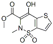 4-羥基-2-甲基-2H-噻吩并[2,3-e][1,2]-噻嗪-3-羧酸甲酯 1,1-二氧化物結(jié)構(gòu)式_868393-66-2結(jié)構(gòu)式