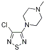 1-(4-氯-1,2,5-噻二唑-3-基)-4-甲基哌嗪結(jié)構(gòu)式_870987-89-6結(jié)構(gòu)式