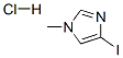 4-碘-1-甲基-1H-咪唑鹽酸鹽結(jié)構式_871333-96-9結(jié)構式