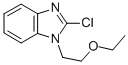 1H-benzimidazole,2-chloro-1-(2-ethoxyethyl) Structure,87233-54-3Structure