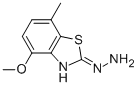 4-甲氧基-7-甲基-2(3h)-苯并噻唑酮肼酮結構式_872696-09-8結構式