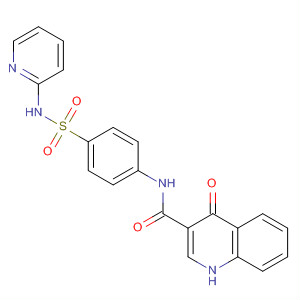 4-氧代-n-[4-(2-吡啶磺?；?苯基]-1H-喹啉-3-羧酰胺結構式_873050-38-5結構式