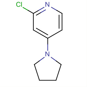 2-氯-4-吡咯烷吡啶結(jié)構(gòu)式_874758-84-6結(jié)構(gòu)式