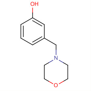3-(4-嗎啉甲基)苯酚結構式_87476-73-1結構式
