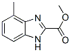 1H-benzimidazole-2-carboxylicacid,4-methyl-,methylester(9ci) Structure,87836-36-0Structure