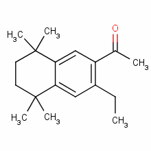 1-(3-乙基-5,6,7,8-四氫-5,5,8,8-四甲基-2-萘)-乙酮結構式_88-29-9結構式