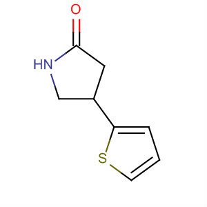 4-(2-噻吩)-2-吡咯烷酮結(jié)構(gòu)式_88221-12-9結(jié)構(gòu)式