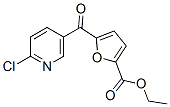 2-氯-5-(5-乙氧基羰基-2-糠?；?吡啶結構式_884504-84-1結構式