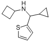 1-環(huán)丙基-1-(2-噻吩)-n-環(huán)丁基甲胺結(jié)構(gòu)式_885267-06-1結(jié)構(gòu)式