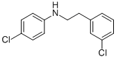 (4-氯苯基)-[2-(3-氯苯基)-乙基]-胺結構式_885270-35-9結構式