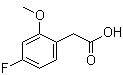 2-甲氧基-4-氟苯乙酸結構式_886498-61-9結構式