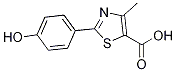 5-Thiazolecarboxylic acid, 2-(4-hydroxyphenyl)-4-methyl- Structure,886501-78-6Structure
