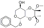 芐基2,3-O-[(1S,2S)-1,2-二甲氧基-1,2-二甲基-1,2-乙二基]-beta-D-阿拉伯糖吡喃糖苷結構式_887370-09-4結構式
